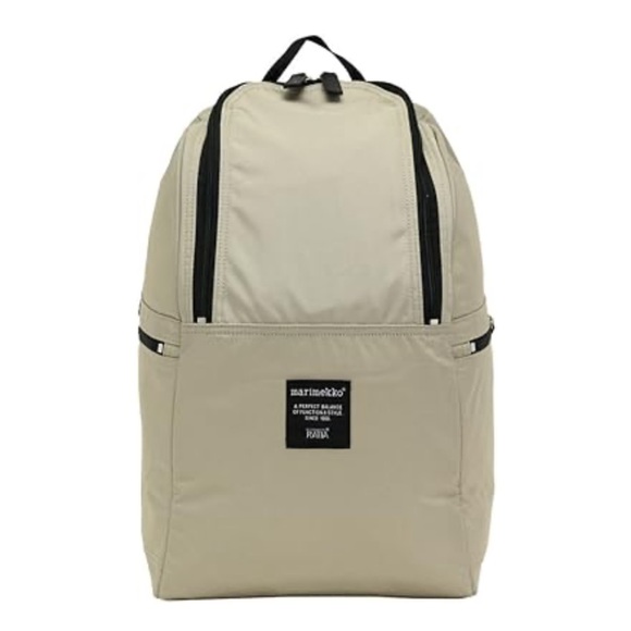 Marimekko Handbags - NWT Marimekko Metro Backpack - Beige